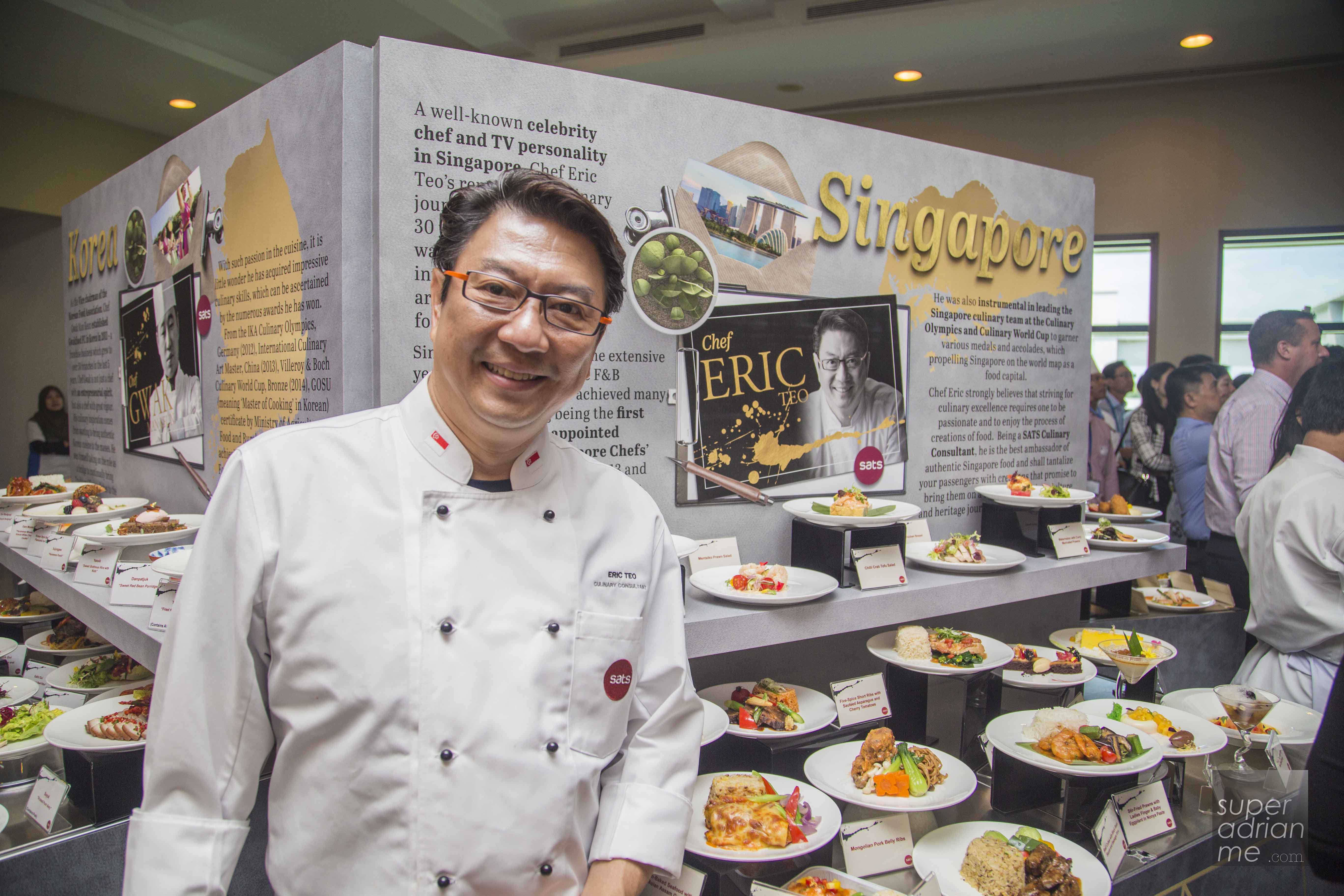 SATS Culinary Consultant - Chef Eric Teo of Singapore