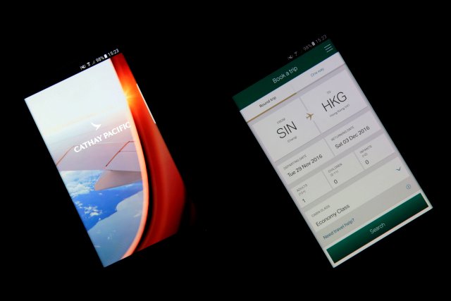 Cathay Pacific Airways mobile app for Android