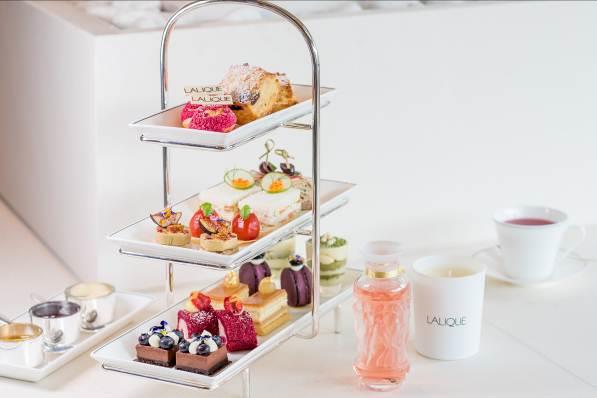 Bacchantes Afternoon Tea Inspired by LALIQUE at Café Gray Deluxe