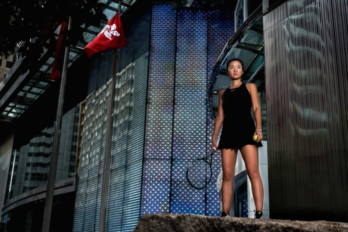 Zhang Ling - Hong Kong's current women's number one. (Hong Kong Tennis Open photo)