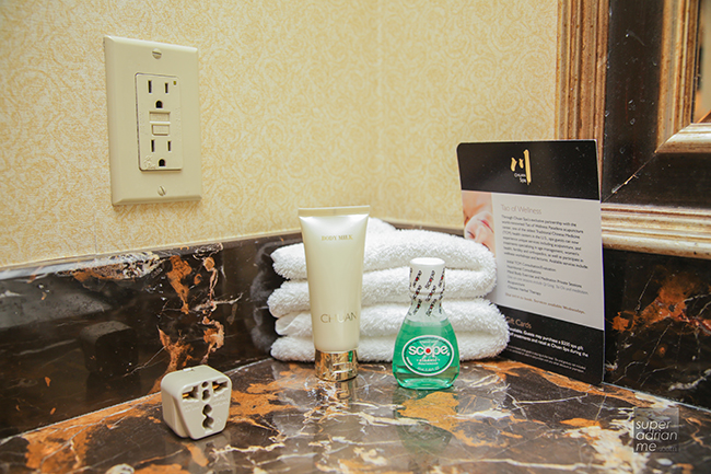 Adaptor for your electrical appliances is provided at The Langham Huntington Pasadena.