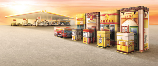 Shell Malaysia's Limited Edition Shell Heritage Canisters