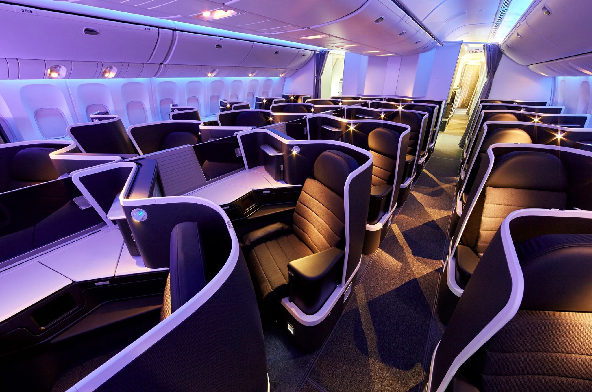 Virgin Australia "The Business" Business Class cabin
