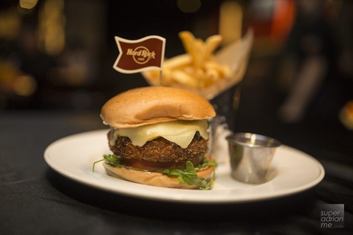 Hard Rock Cafe Singapore - Vegetarian Burger 9175