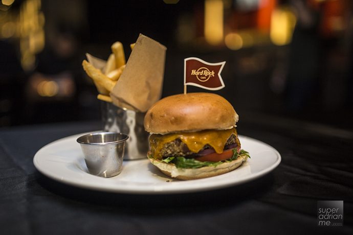 Hard Rock Cafe Singapore - Vegetarian Burger 9174