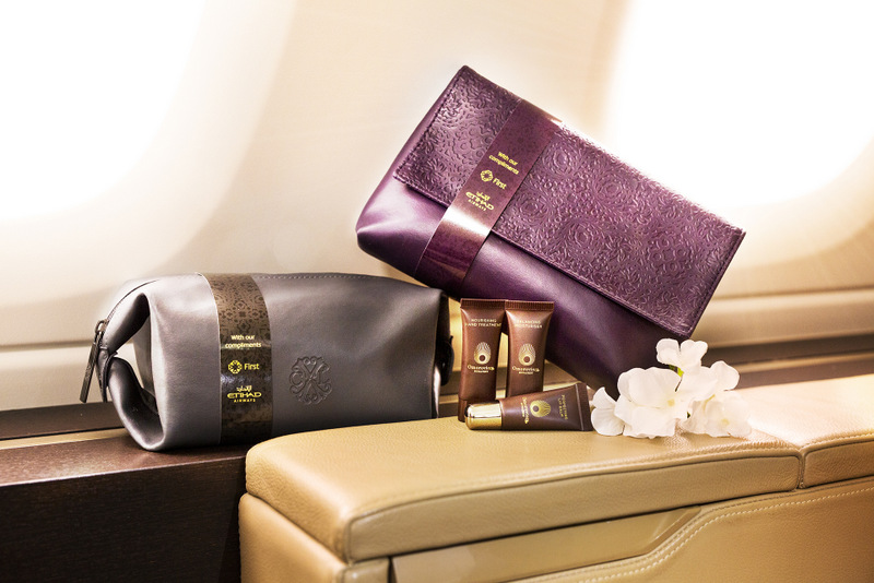 Etihad Airways Christian Lacroix Amenity Kits (Etihad Airways photo)