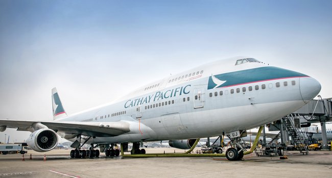 Cathay Pacific and its passengers pay tribute to the Boeing 747-400 Flights CX542 and CX543, operating a return service between Hong Kong and Haneda, bring an end to nearly four decades of stellar operations by the 'Queen of the Skies' (Cathay Pacific Photo)
