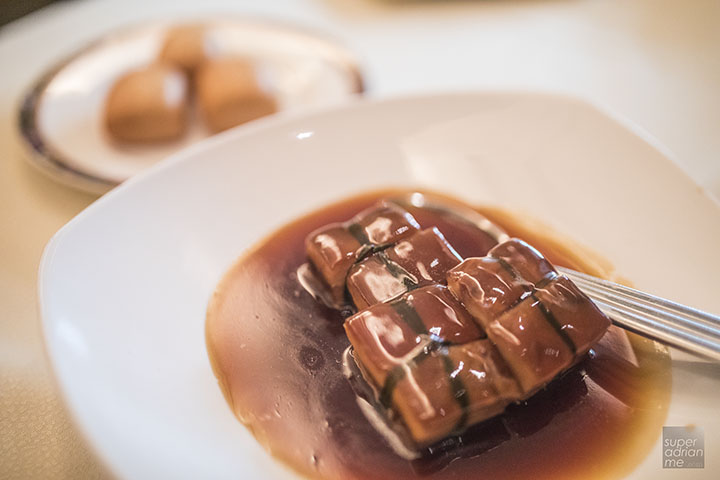 Golden Peony - Braised ‘Dong Po’ Pork Belly, served with Crispy ‘Man Tou’