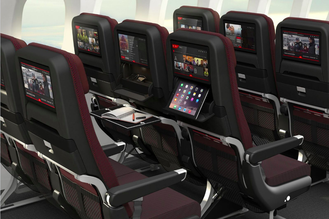 Qantas 787 Dreamliner new Economy Class seats