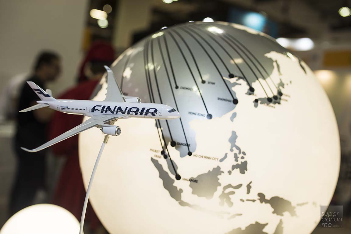 Finnair flies Airbus A350XWB between Singapore and Helsinki