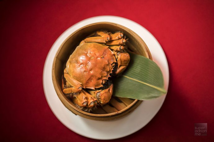 A Male Hairy Crab at Szechuan Court