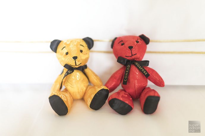 Collect the Conrad Bears when staying at the Conrad Centennial Singapore