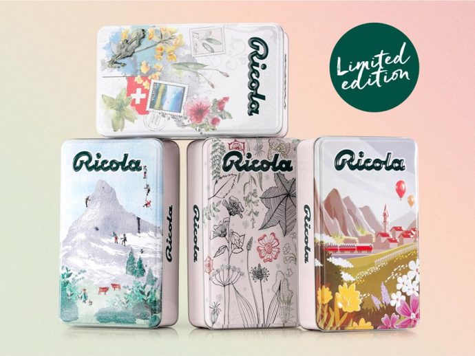 Limited Edition Ricola Festive Tins