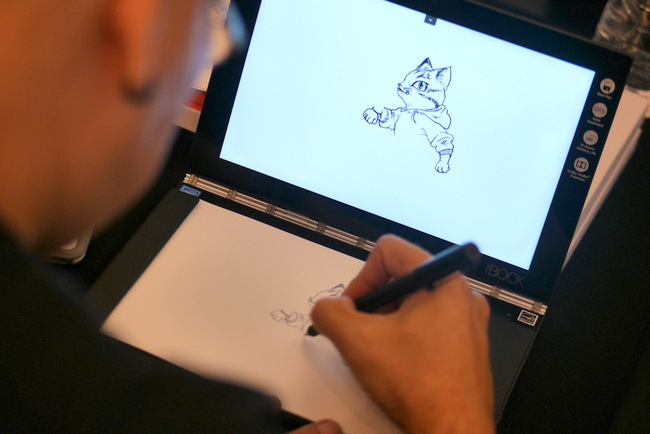 Lenovo Yoga Book is aimed at creatives who want an affordable alternative to the standalone Wacom systems.