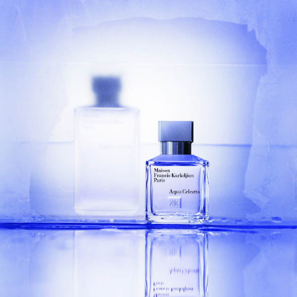 escentials presents Maison Francis Kurkdjian Aqua Celestia fragrance. (Credit: Francis Kurkdjian)