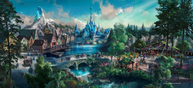 Hong Kong Disneyland - Frozen Themed Area