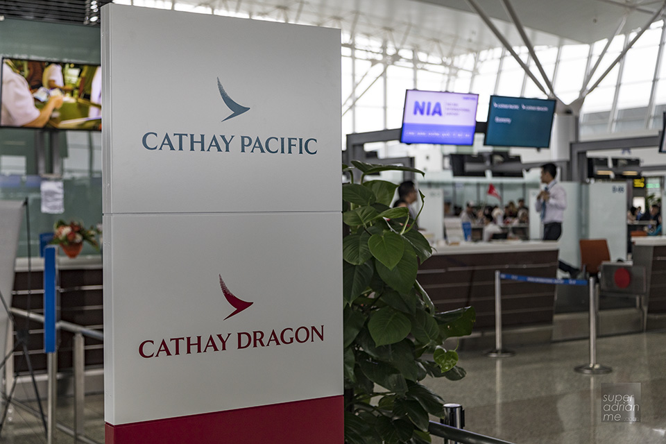 Cathay Pacific and Cathay Dragon at Hanoi Noi Bai Airport