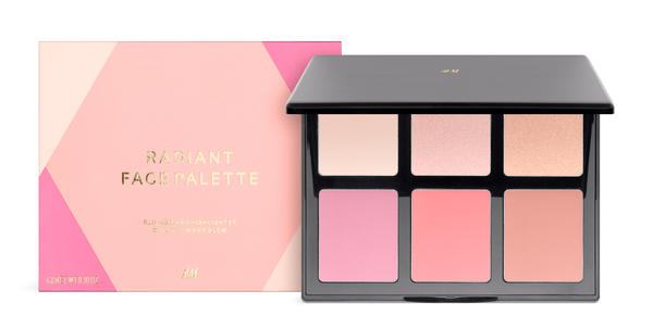 H&M Beauty Holiday collection will include the radiant face palette and many more.