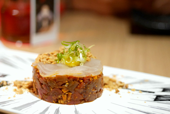 Red Tail Bar presents Korean-inspired Beef Yuk Hoe.