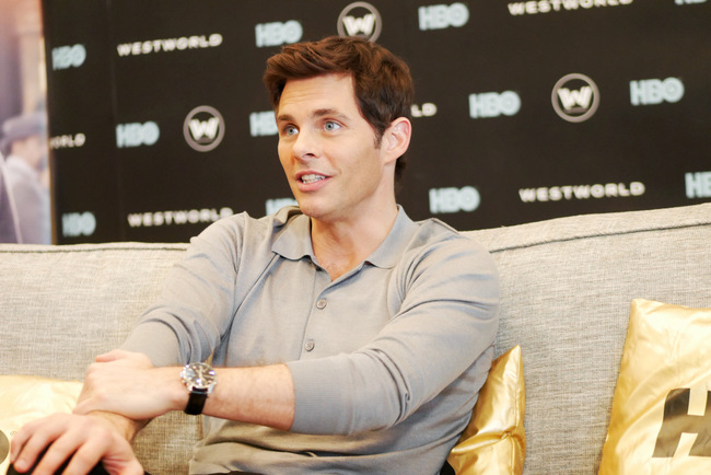James Marsden talks about his role as Teddy Flood in HBO's Westworld.
