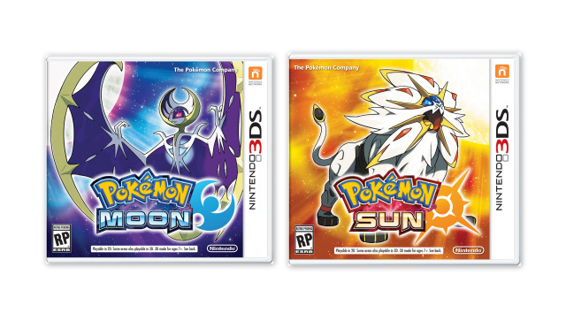 Pokemon Sun and Pokemon Moon