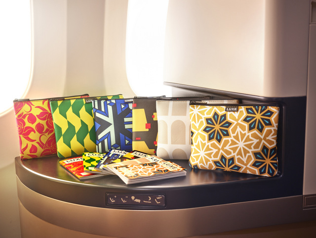 Etihad Airways introduces six new Business Class Amenity Kit designs.