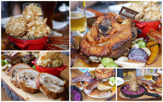 Brotzeit’s Christmas Sharing Platter (S$118). 