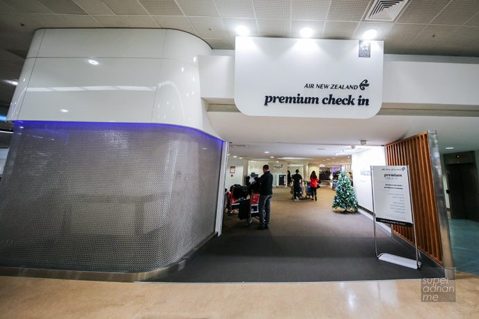 Air New Zealand's Premium Check at Auckland International Airport