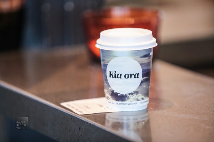 Take Away Coffee from Air New Zealand Koru Lounge as you proceed to your gate for your flight.