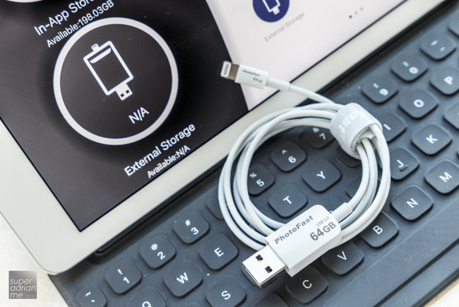 PhotoFast Photo Backup Cable Review Singapore Price 