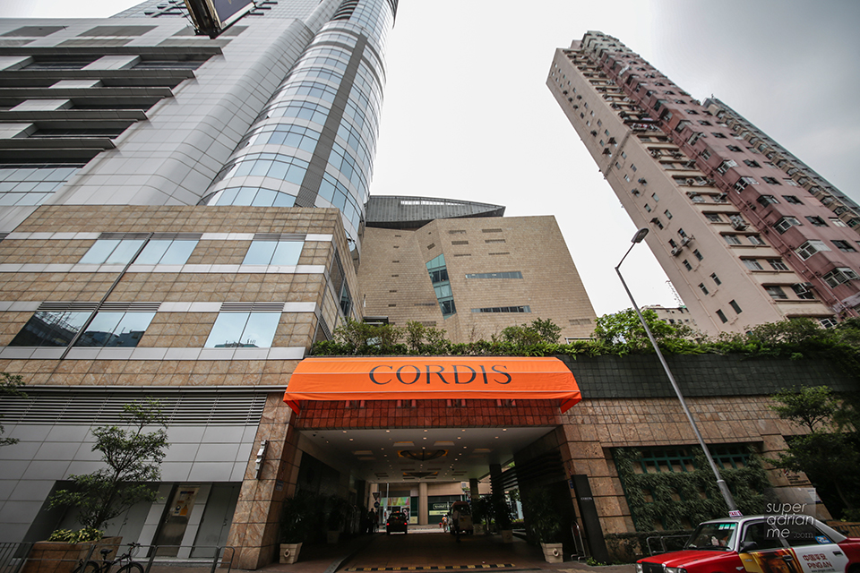 Cordis Hong Kong Driveway and facade
