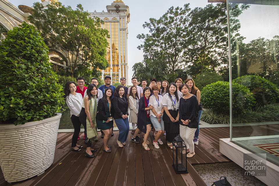 Group Photo at Galaxy Hotel Macau