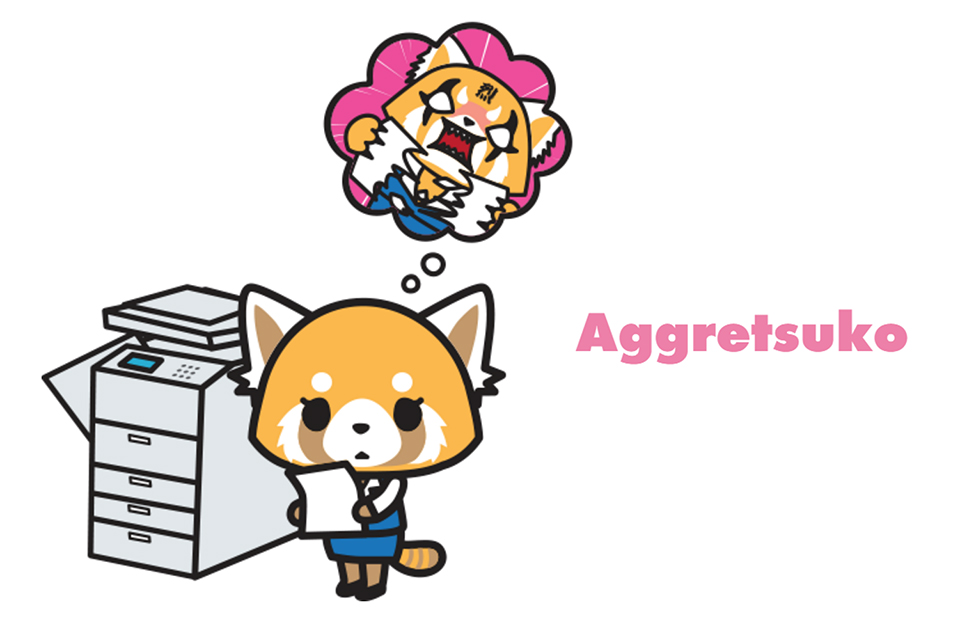 Aggretsuko is cute and bipolar