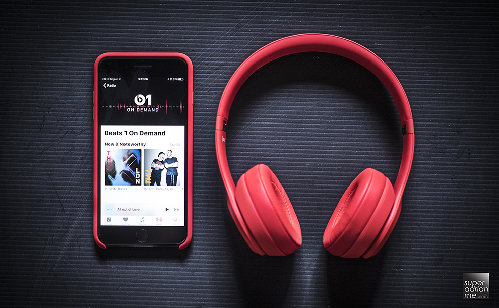 beats solo3 product red