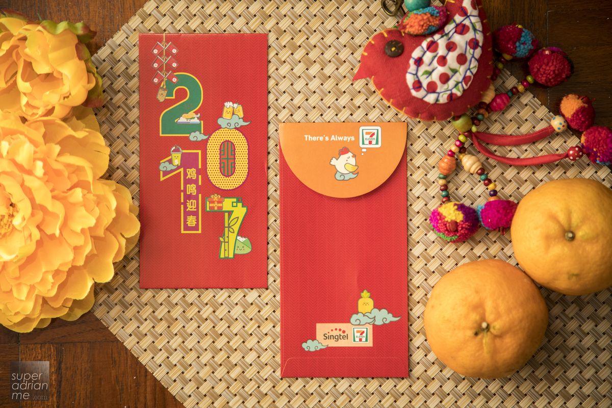 7 Eleven Singapore Ang Bao Red Packets Singapore 2017