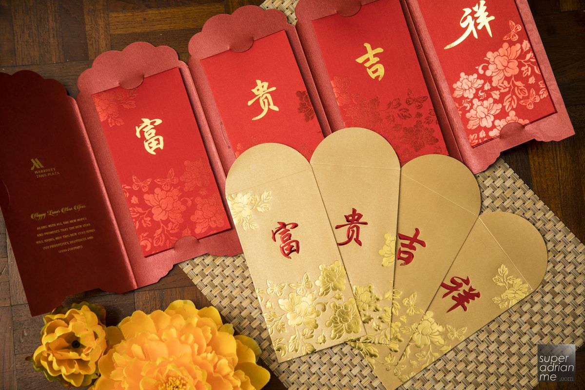 Singapore Marriott Tang Plaza Hotel Ang Bao Red Packets Singapore 2017