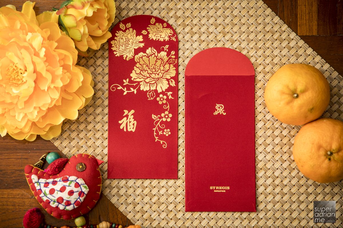 St. Regis Singapore Ang Bao Red Packets Singapore 2017