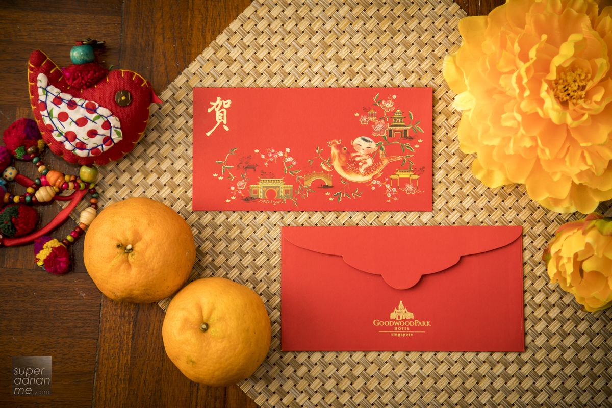 Goodwood Park Hotel Ang Bao Red Packets Singapore 2017