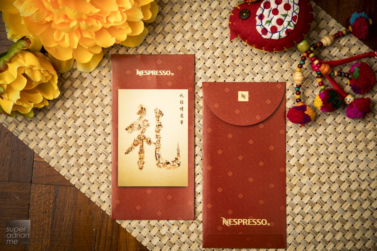 Nespresso Ang Bao Red Packets Singapore 2017