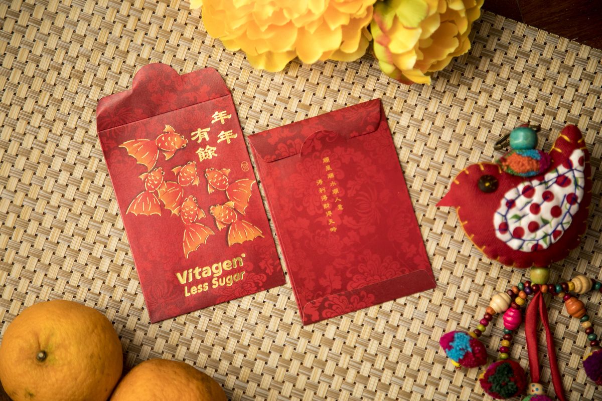 Vitagen Ang Bao Red Packets Singapore 2017