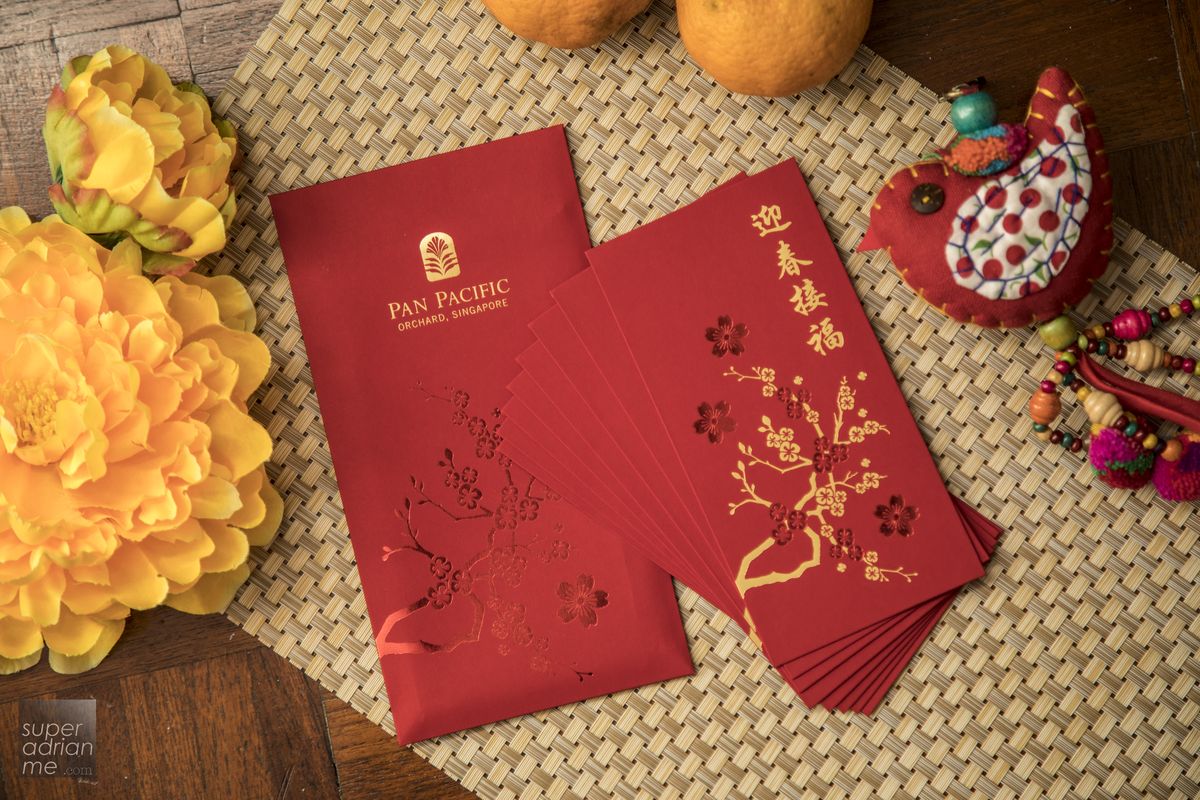 Pan Pacific Orchard Singapore Ang Bao Red Packets Singapore 2017