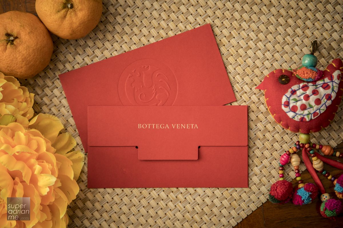 Bottega Veneta Ang Bao Red Packets Singapore 2017