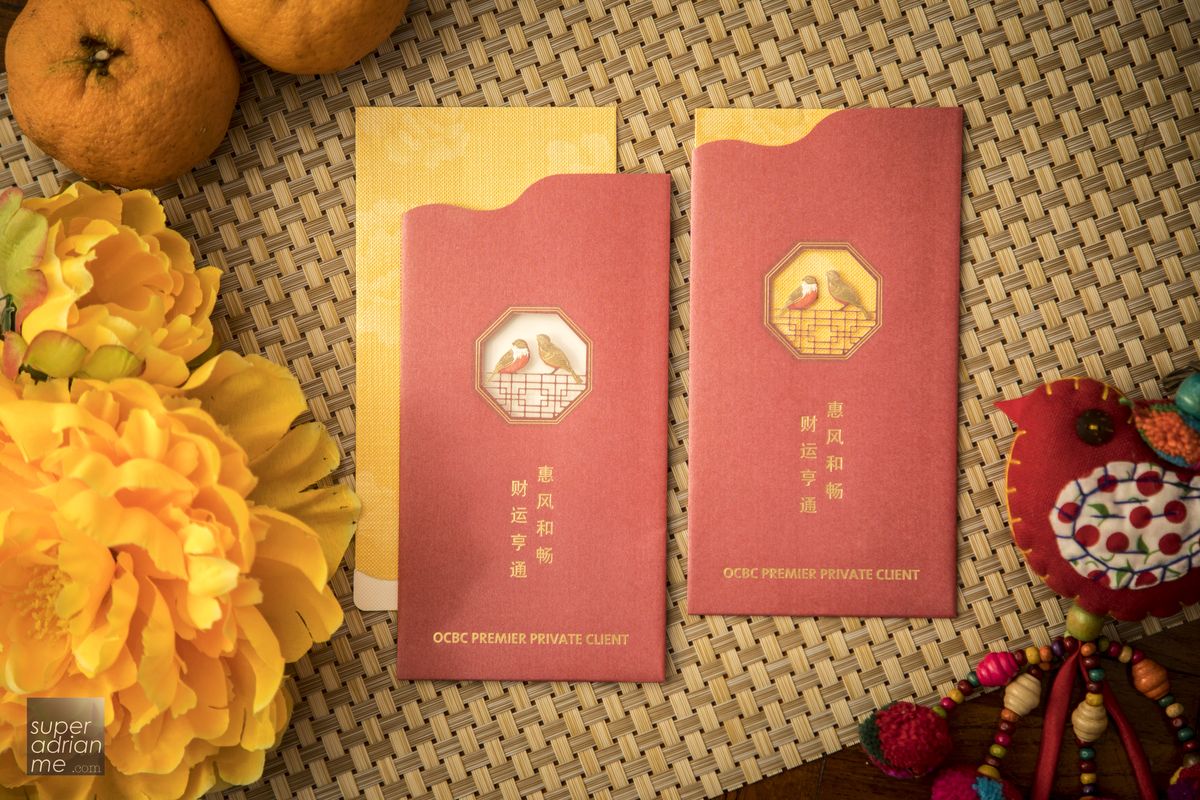 OCBC Premier Private Client Ang Bao Red Packets Singapore 2017