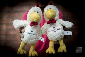 Cathay Pacific and Cathay Dragon 2017 Rooster Plush Toys
