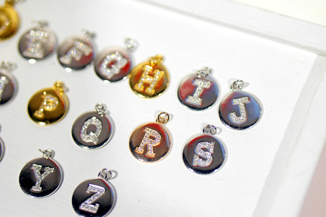 Local artisan jewelry label, Carrie K. introduces the Bling Bar, a customisable charm bracelet collection. Pictured here are the Bling Pennies (S$58 each).