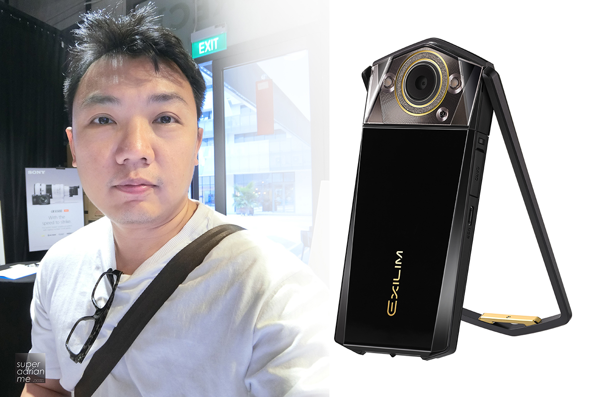 Casio EXILIM EX-TR80 selfie camera singapore price