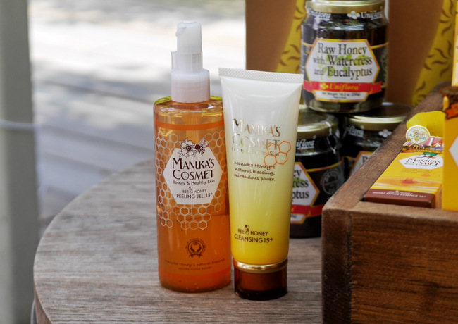 Go Pure revamps their range of natural honey products. Pictured here are the Manuka Cosmet series of B&H Peeling Jell 15+ (S$22) and cleanser (S$24).