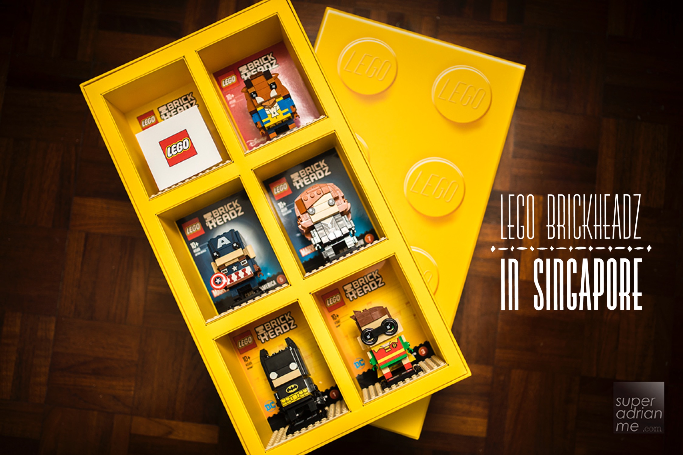 Lego BrickHeadz Arrives in Singapore