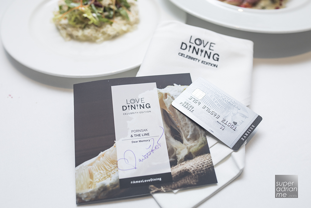 American Express Dining Collaboration with Celebrity Influencers 