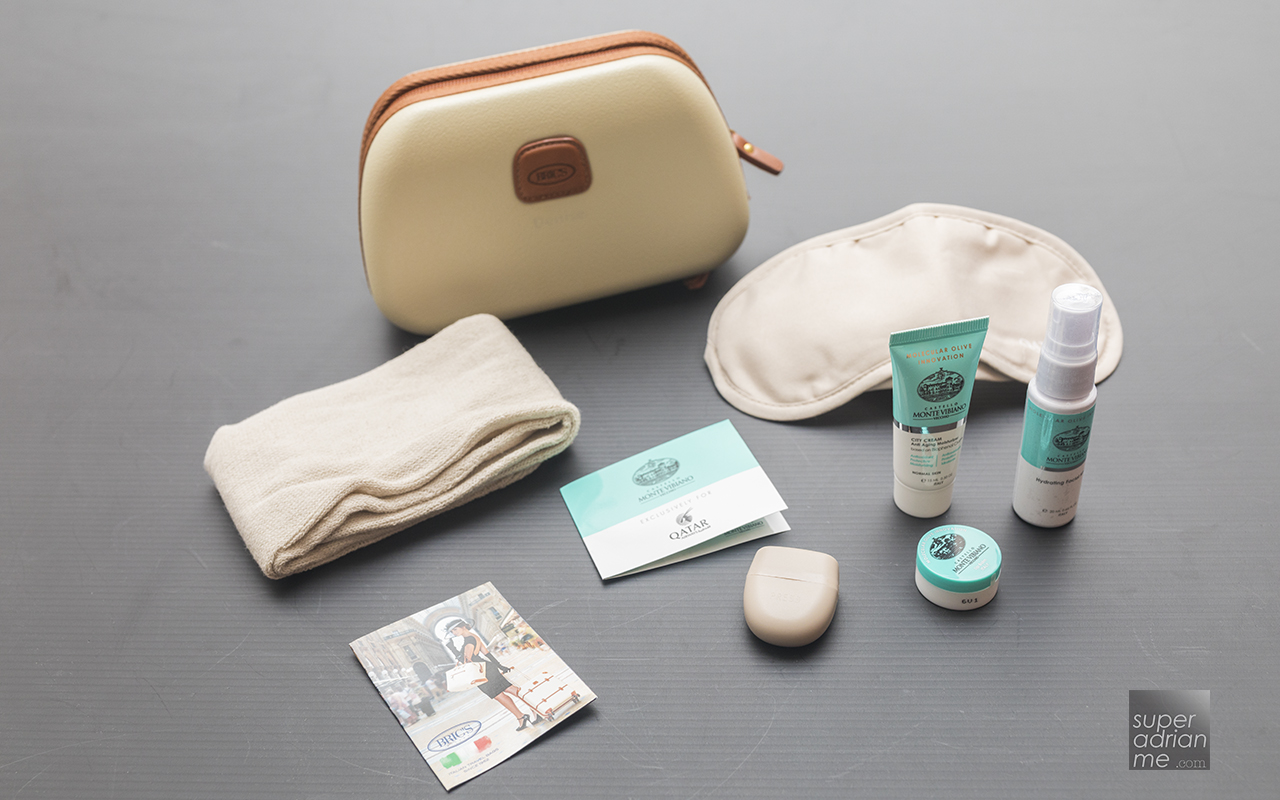 Qatar Airways New BRIC Business Class Amenity kit (Women)